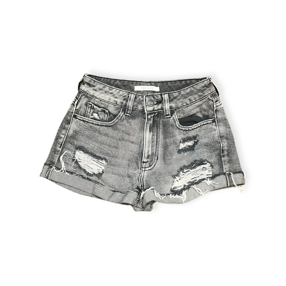 Pacsun Mom Short Black Denim Shorts size 24